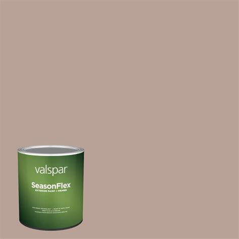 Valspar SeasonFlex Satin Emerging Taupe HGSW3035 Latex Exterior Paint ...