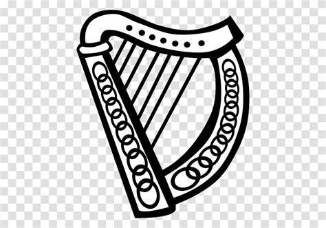 Music Celtic Simple Outline Symbol Symbols Harp Irish Harp Clipart ...