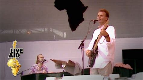 Sting / Phil Collins - Every Breath You Take (Live Aid 1985) | Phil ...