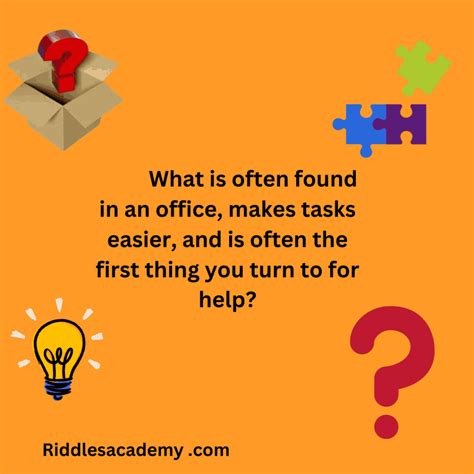 115+ Best Workplace Riddles (Office Fun) - Riddles Academy