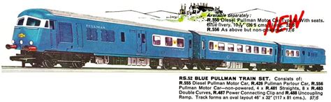 Image result for Blue Pullman Train Set
