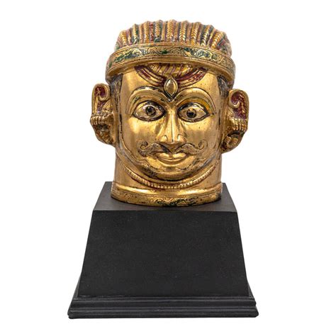 Buy Antique Decors| Antique Brass Shiva Head | Shop at The Purple ...