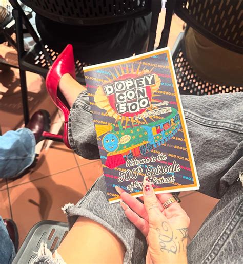 Abbey Fickley | A little less than a year ago, I flew to NYC to be a guest on the @dopeypodcast ...