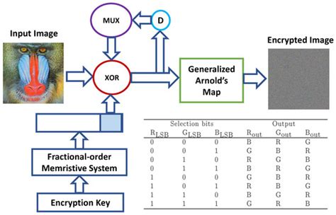 An Encryption Application and FPGA Realization of a Fractional ...