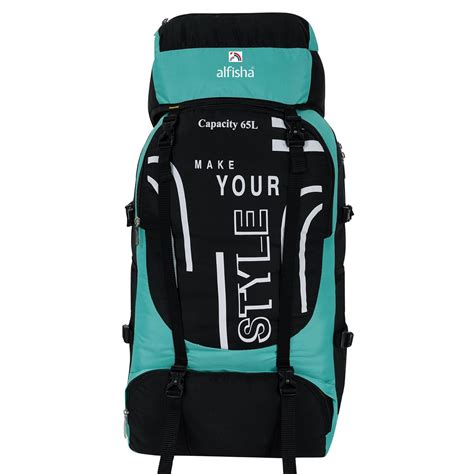 Buy Alfisha 65 Liters Waterproof Travel Rucksack Backpack for Outdoor ...