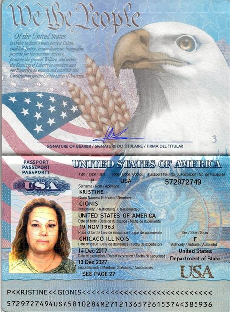 Bildergebnis für amerikanischer passport
