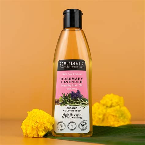 Buy Lavender & Rosemary Hair Growth Oil for Stronger, Healthier Hair ...