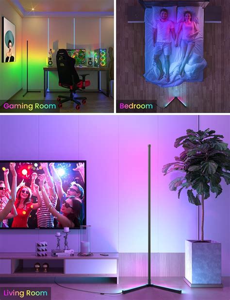 Image result for LED Corner Lamp Color Changing