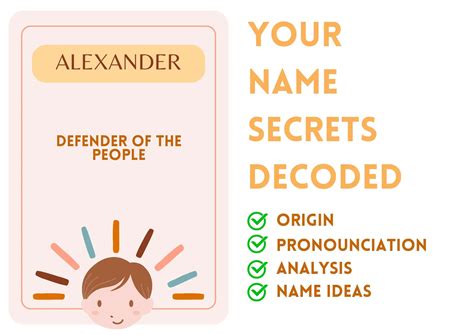 Alexander - Boy Name Meaning and Pronunciation