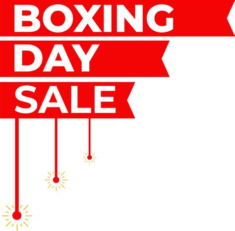 boxing day sale illustration 15697976 PNG