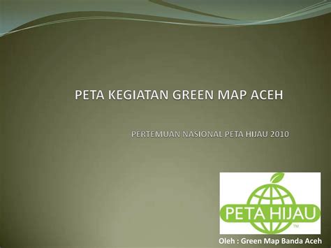 Map Aceh Green