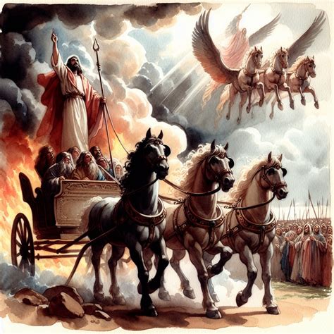 What does 2 Kings 2:11 mean? | Bible Art