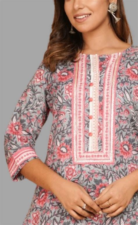 Premium Cotton Kurti Sets With Pant and Dupatta Set | Laces and Frills