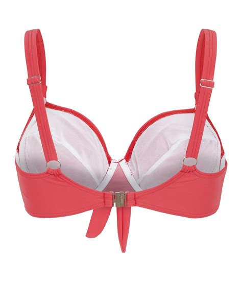 Abecita Capri Unique Bikini Wire Bra, rød - Rosenform AS