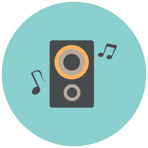 Music circle icon speaker 1192222 PNG