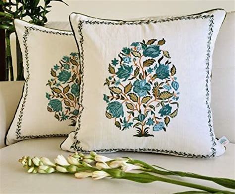 Buy TARA- Sparkling Homes Reversible FLIP Cushion Covers 16 x 16, (Both ...