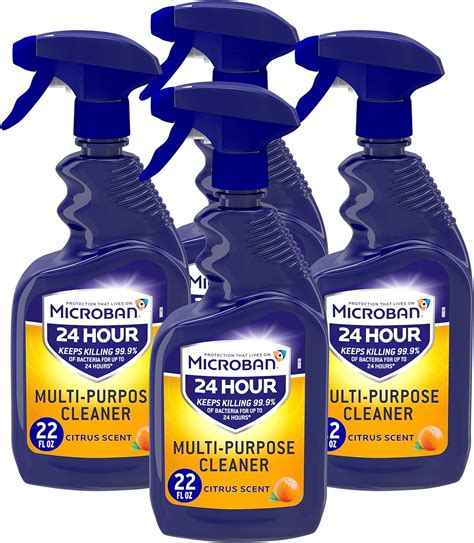 Microban 24 Hour Sanitizing and Antibacterial Spray, India | Ubuy