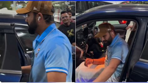 Rohit Sharma Seen Using Humble Maruti Grand Vitara » Car Blog India
