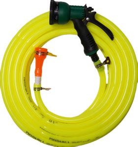 MASHKI 15 Meter (50 Feet) 3-Layered Water Hose Pipe With Water Spray ...