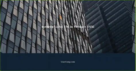 Image result for Sysprep ESXi Image