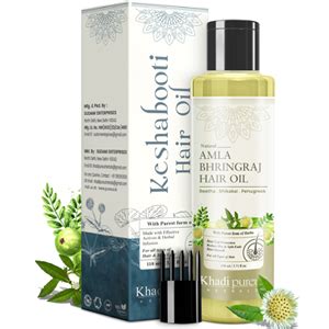 Buy Khadi Pureus Herbals Keshabooti Amla Bhringraj Hair Oil for ...