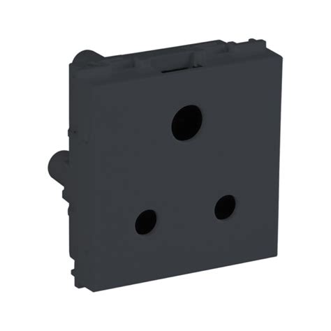 Crabtree Signia 6A 3 pin socket Grey | mykit | Buy online | Buy ...