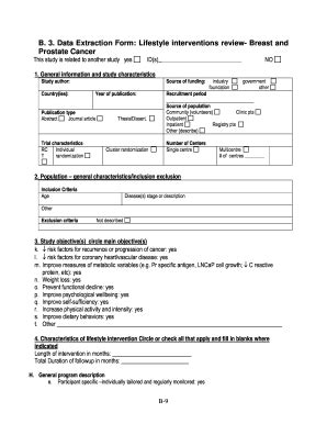 Fillable Online Technology Assessment: Lifestyle Interventions for Four ...