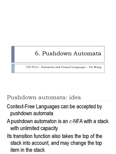 Notes On Pushdown Automata 的图像结果