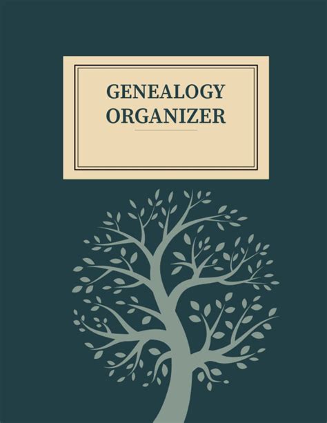 Genealogy Organizer Family Tree Notebook With Charts And Forms ...