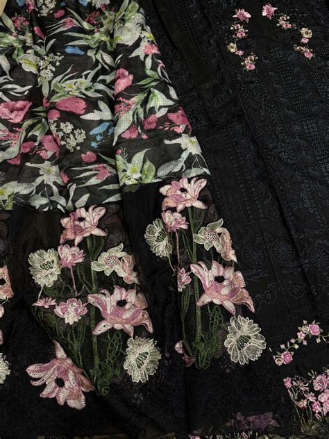 MEHBOOB TEX DESIGN NO - 1676 D PURE COTTON HEAVY SELF EMBROIDERED ...