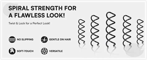 Buy Sanas Global Quickly Spin Pins for Hair Juda, Hair Styling ...