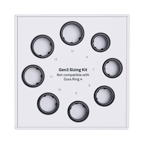 Oura Ring Gen3 Sizing Kit Size Before You Buy Oura | Desertcart INDIA