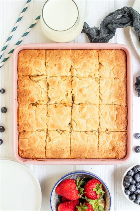Blueberry Cream Cheese Bars Recipe - Life Love Liz