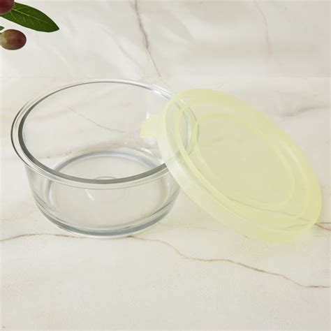 Buy Tuscany Zinnia Set of 3 Glass Storage Containers from Home Centre ...