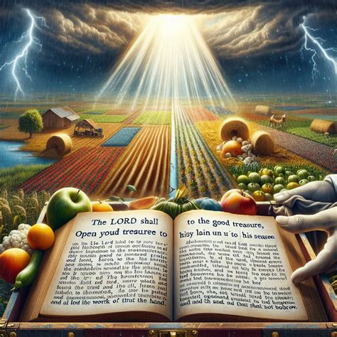 What does Deuteronomy 28:12 mean? | Bible Art