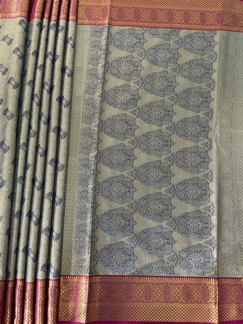 MIMOSA Women's Woven Design Kanjivaram Style Art Silk Saree with Blous ...