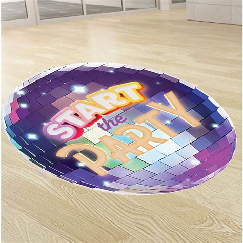 Giant Floor Clings (Pack of 4) - Start the Party VBS 2024 by Orange ...