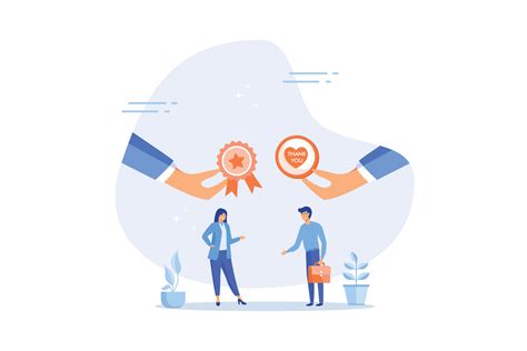 Employee appreciation, giving thank you or recognition award to best ...