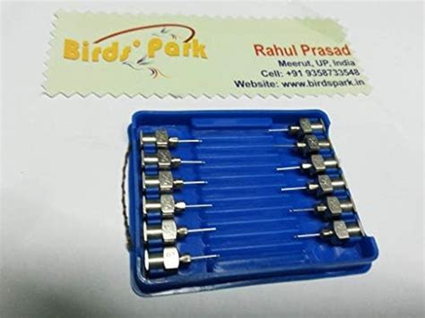 Fish Vaccination Reusable Needle 26G X 4mm (Length) - 12 pcs Set ...