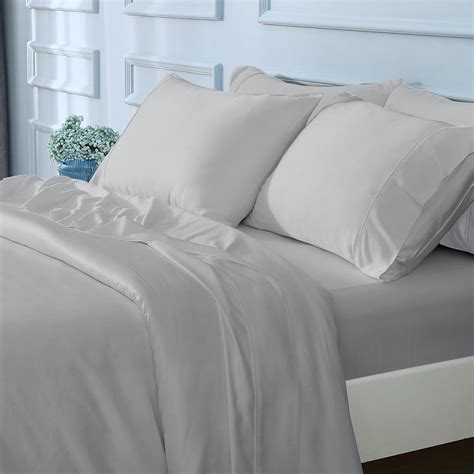 GOKOTTA Bamboo Sheets King 6 Piece Set - Super Soft Cooling and ...