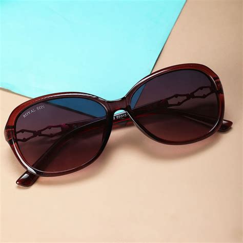 Buy ROYAL SON Butterfly UV Protection Women Sunglasses Purple Lens ...