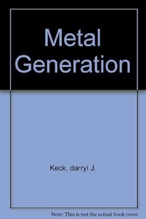 Buy Metal Generation Book Online at Low Prices in India | Metal ...