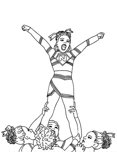 Cheer Dance Costume Drawing at Lisa Mccarthy blog