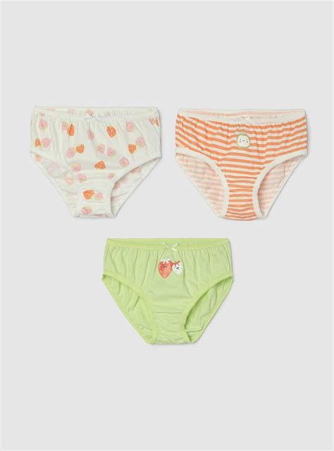 Buy Girls Assorted Panties - Pack of 3 Online at just Rs. 249.0 ...
