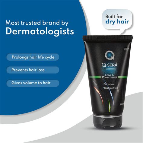 Q-SERA Leave In Conditioner, 100 ml Price, Uses, Side Effects ...
