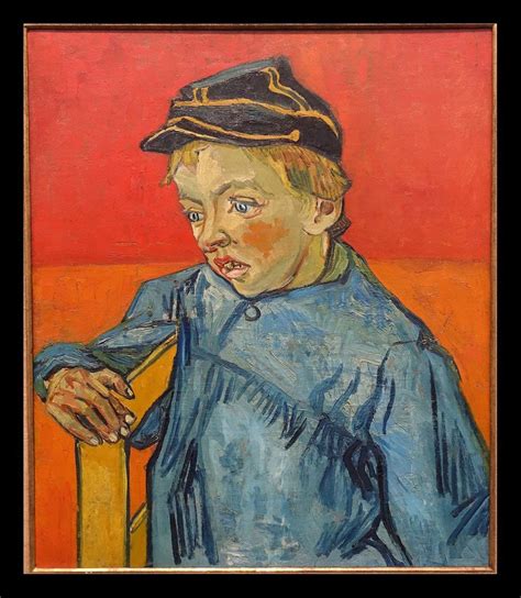 Tallenge -The Schoolboy Camille Roulin 1888 - Vincent Van Gogh - Medium ...