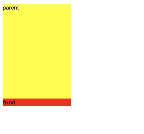 Position Fixed in HTML 的图像结果