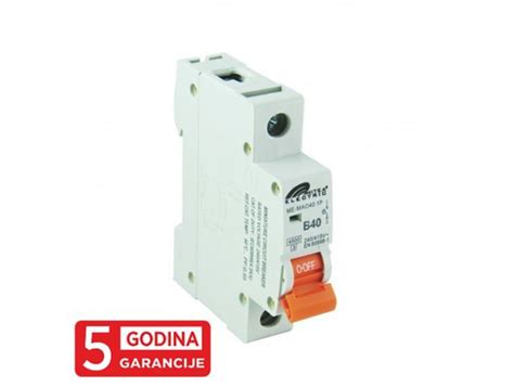 ME-40 Automatski osigurač B40A 4.5Ka 240/415V tipB 5Y Mitea Electric