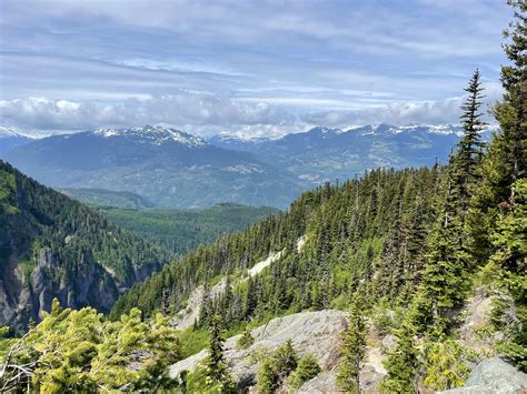 Hike to Garibaldi Lake, Garibaldi Provincial Park, Whistler, British ...