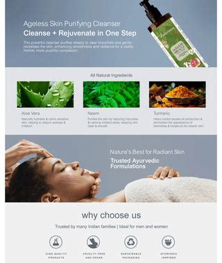 Vrishvrindaa Anti Aging Cleanser | Youthful Glow